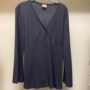 Navy MotherHood maternity top